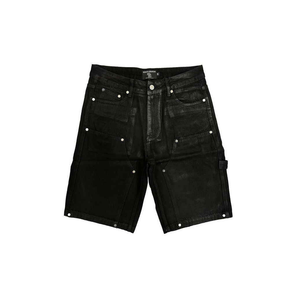 Mixed Emotion “Worker” Wax Shorts