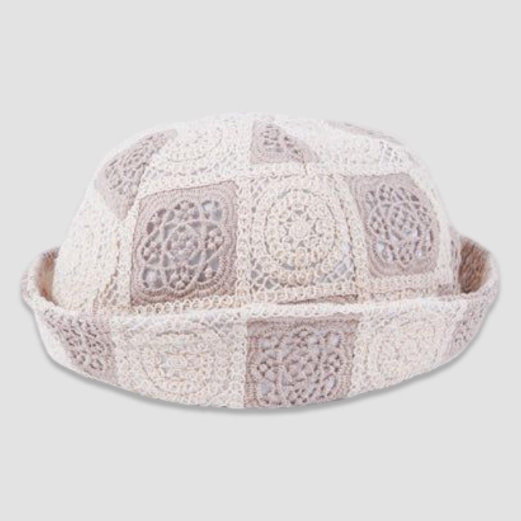 Hideout “Flower Pattern Crochet” Bucket Hat