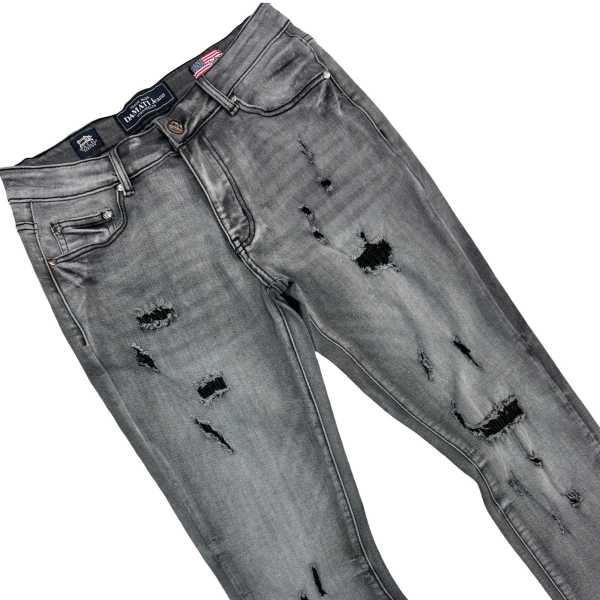 Damati Tuscany Dark Grey Jeans (DMT-211)