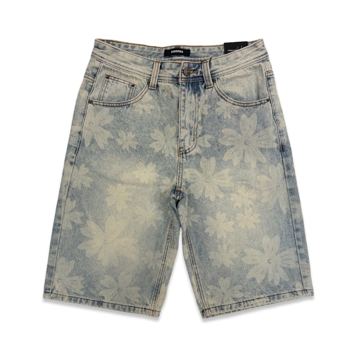 Kindred “Floral” Vintage Wash Jorts