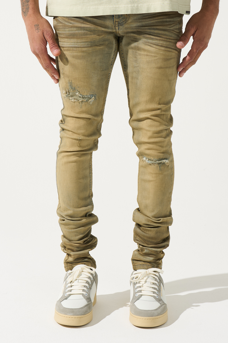 Serenede “Mocha” Earth Wash Jeans