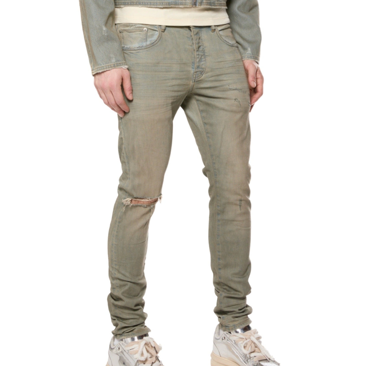 Purple Brand “Light Dirty Wax” Jeans