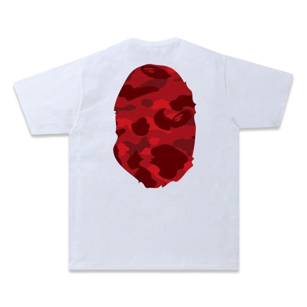 BAPE “Big Ape” White/Red Tee