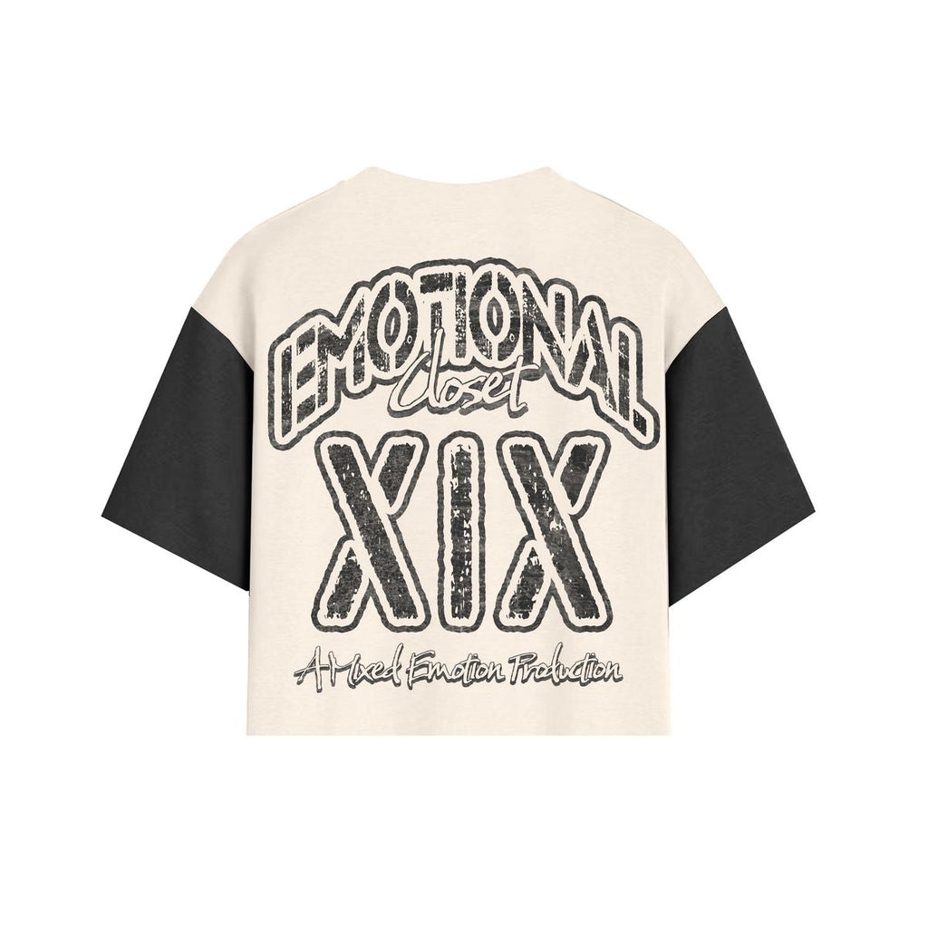 Mixed Emotion “Emotional Closet” Cropped Tee