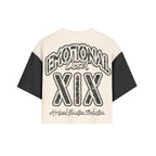 Mixed Emotion “Emotional Closet” Cropped Tee