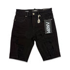 Anom „Apex“ Shorts in Jet Black