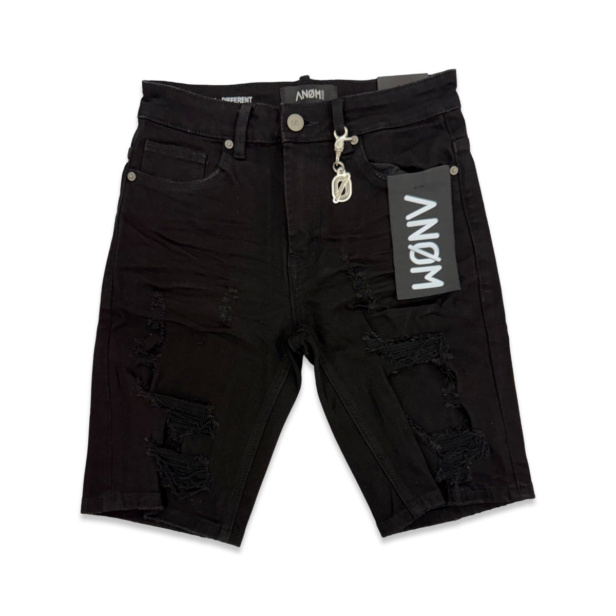Anom “Apex” Jet Black Shorts