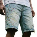 Preme “Spider” Indigo Stones Jorts