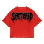 Shattered Hearts “Anxiety” Red Tee