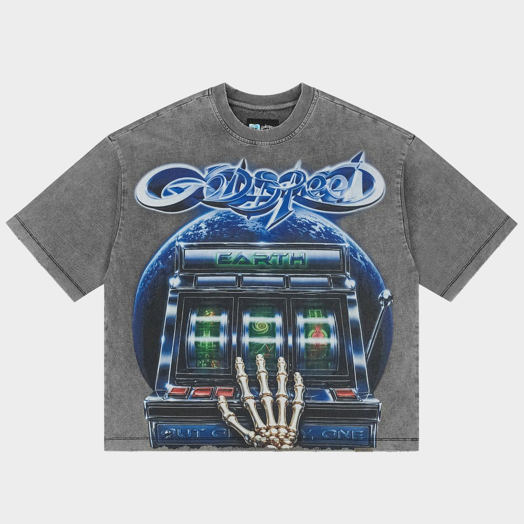 Godspeed “Polymrkt” Grey Tee