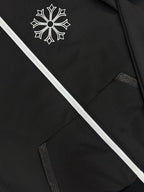 RH45 London „Rhodium“ schwarzes Trainingsanzug-Set