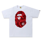 BAPE “Big Ape” White/Red Tee