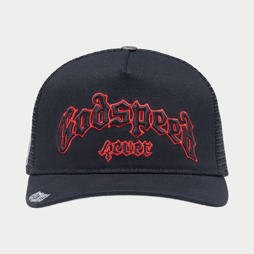 Godspeed “Forever” Black/Red Trucker Hat