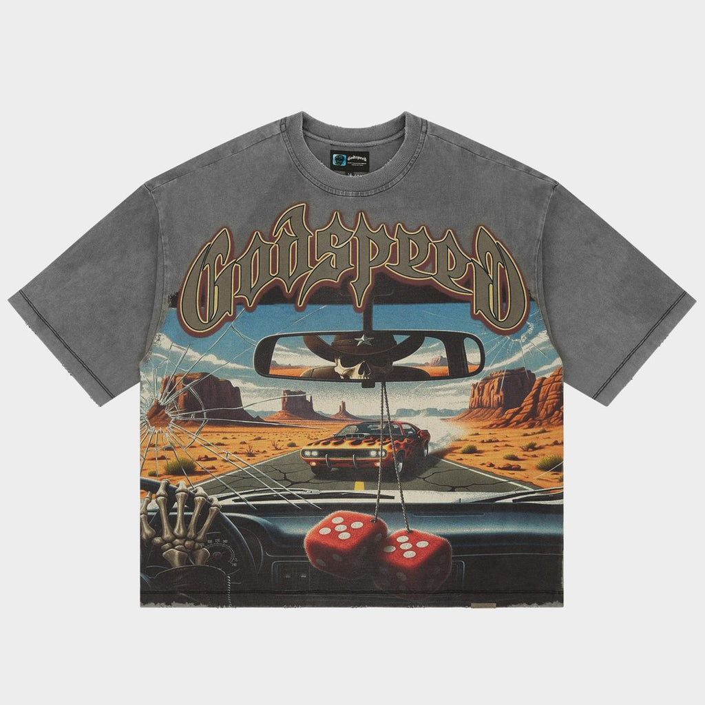 Godspeed “On The Run II” Grey Tee