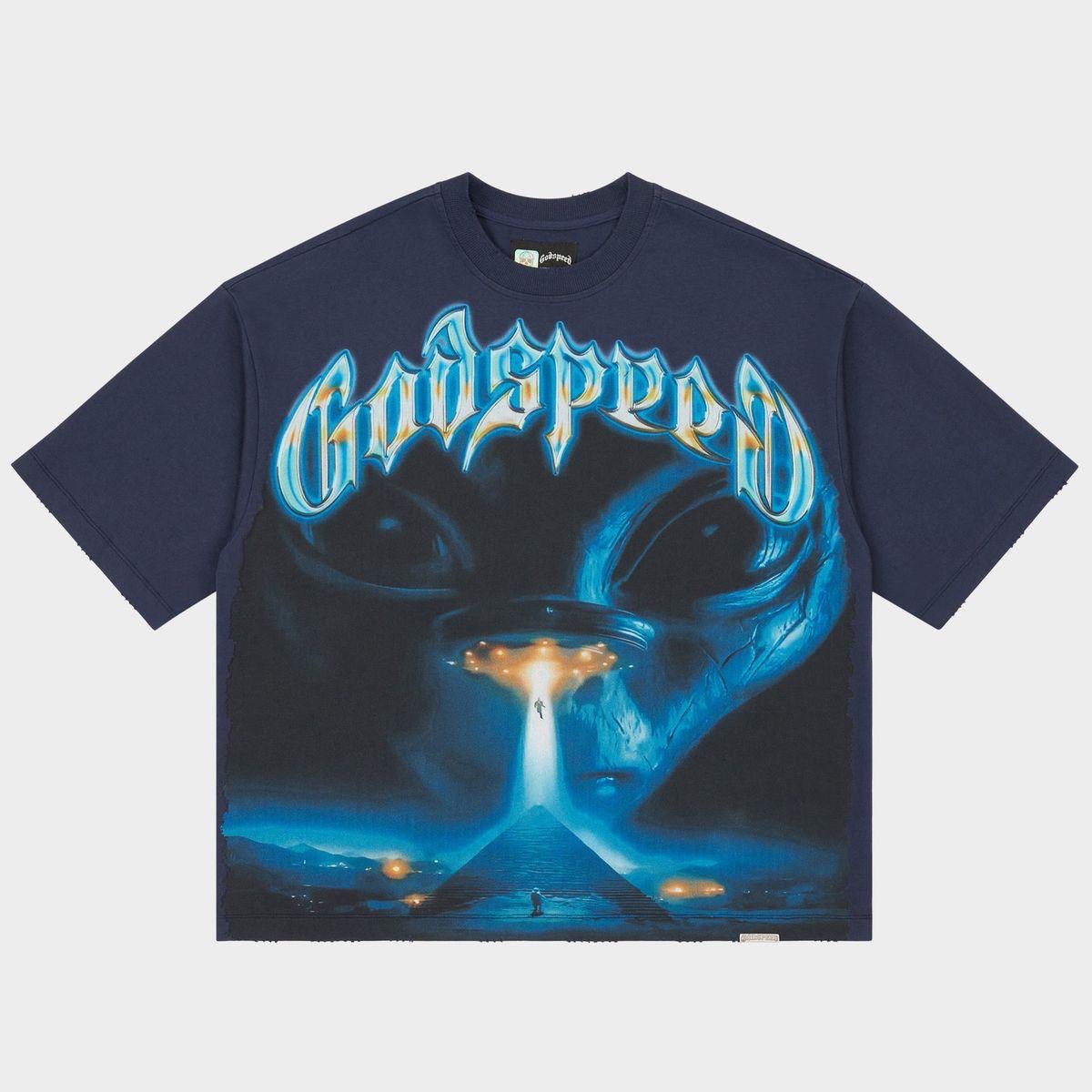 Godspeed „Ascension“ Navy T-Shirt