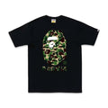 BAPE “ABC Camo” Black/Green Tee