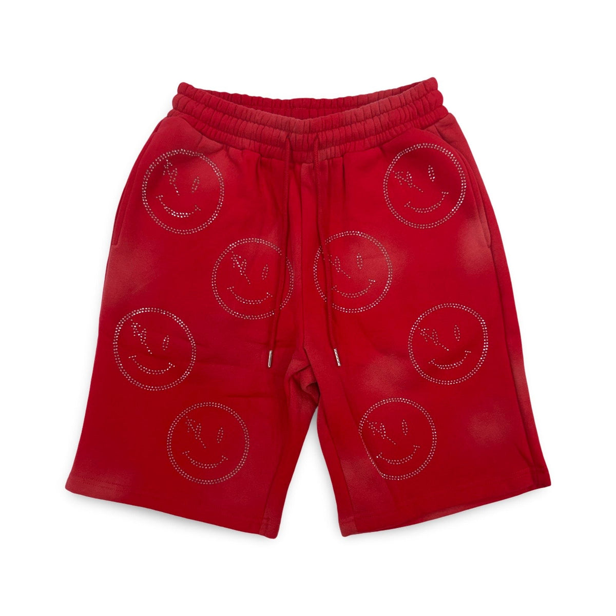 Retrovert Rhinestone Smiley Shorts
