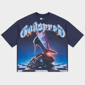Godspeed “Queen’s Gambit” Navy Tee