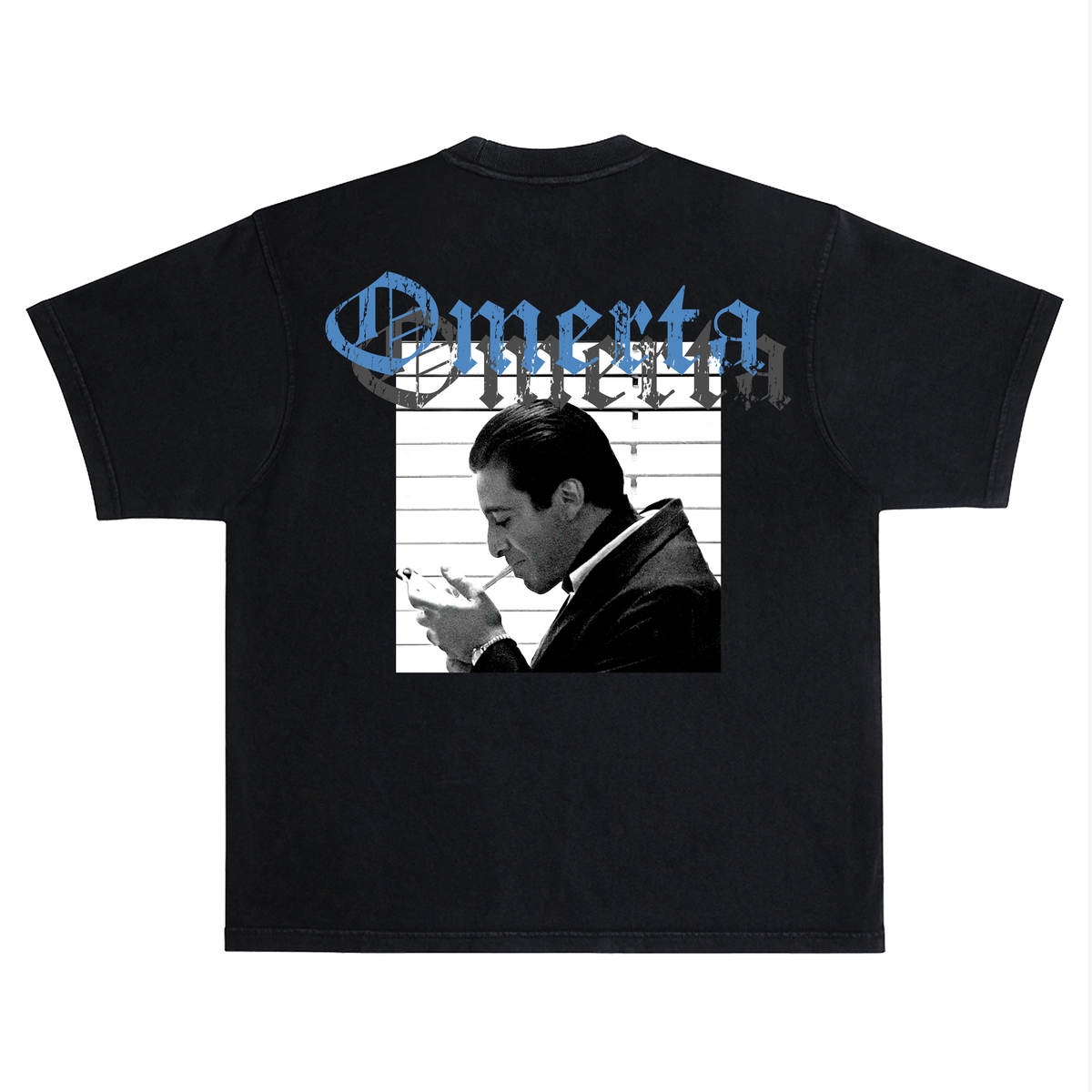 Rich Idols “The Code” Black/Blue Tee