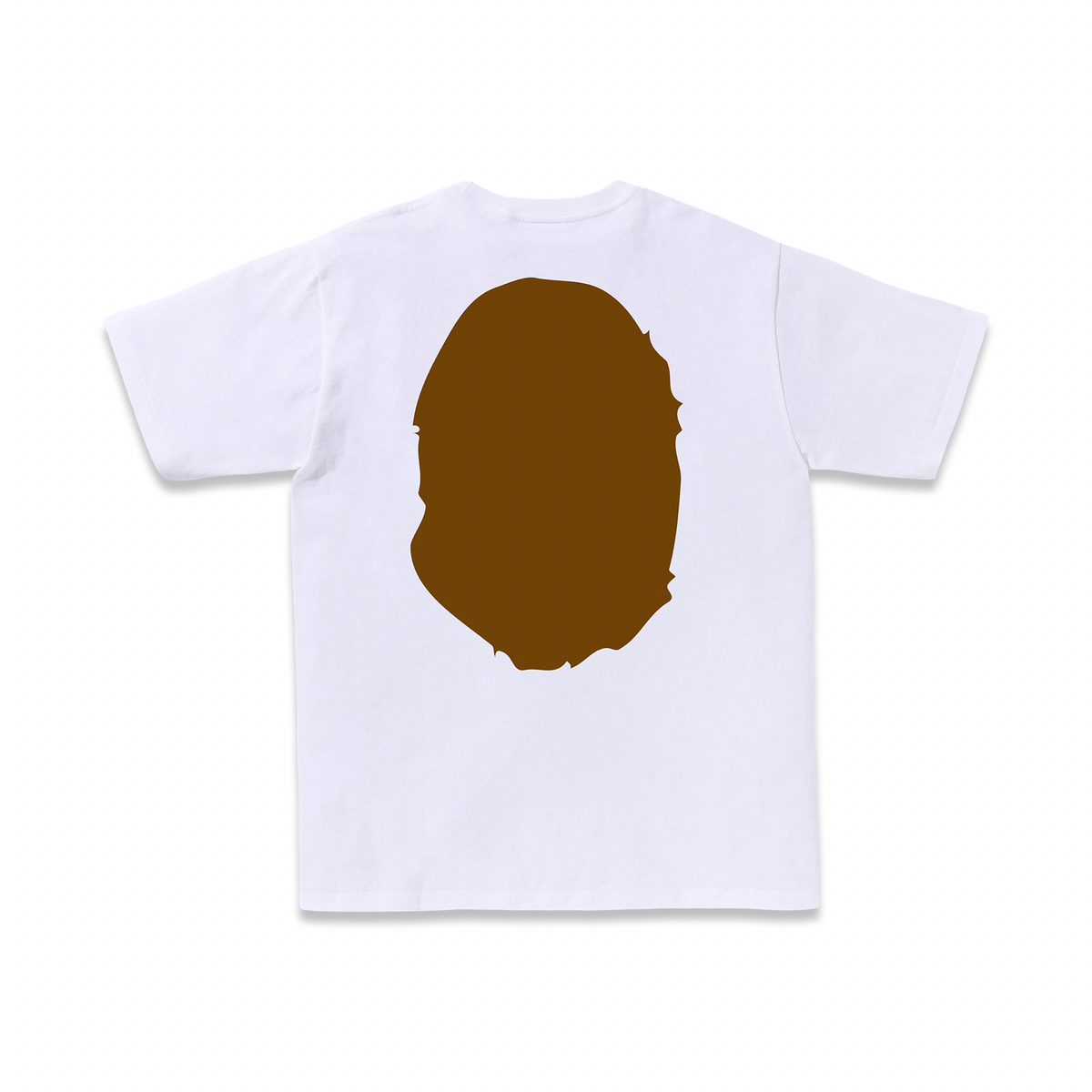 BAPE “Big Ape” White/Brown Tee