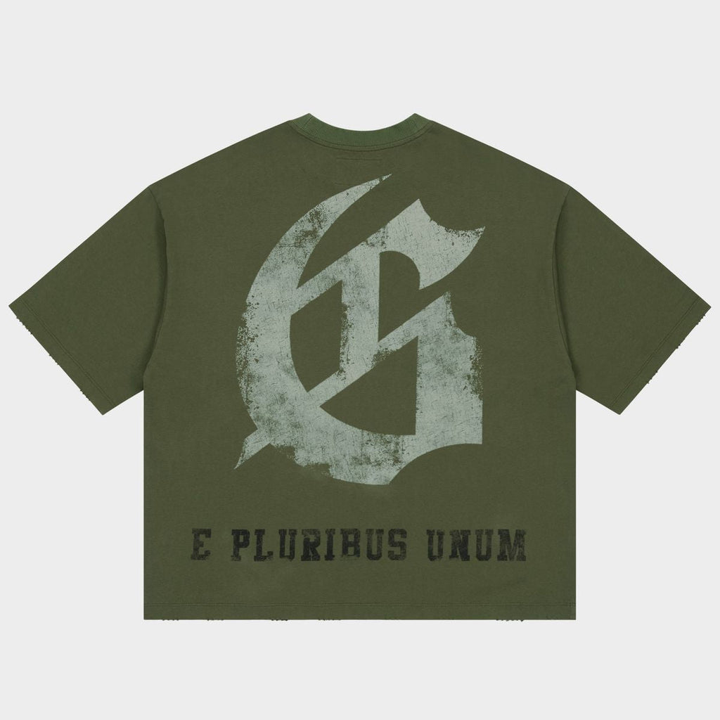 Godspeed “Collegiate” Olive Tee