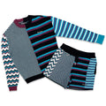 TRNCHS Sidi Sweater Short Set (Blue)