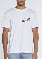 Ksubi Autograph Space White T-Shirt mit kurzem Arm