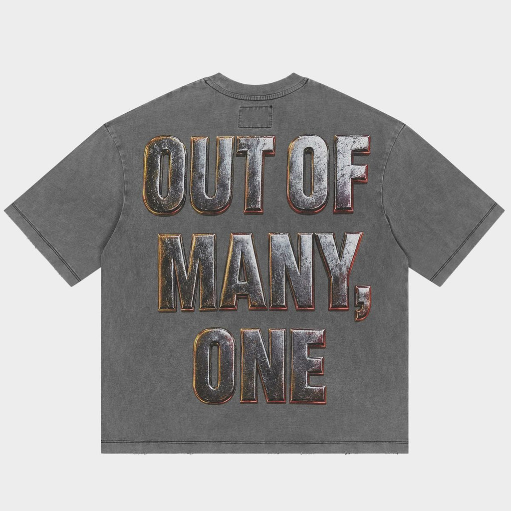 Godspeed “Omerta” Grey Wash Tee