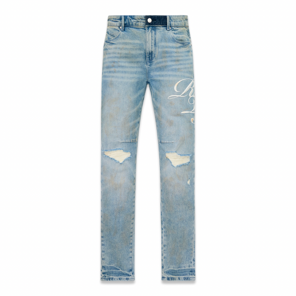 RtA “Bryant” Ciel Fade Skinny Jeans