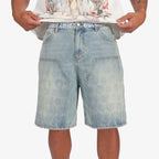 Sugarhill “Carloman” Embossed Stone Shorts