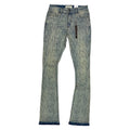 Reelistik Diamond Letter Stacked Jeans (RST-1200)