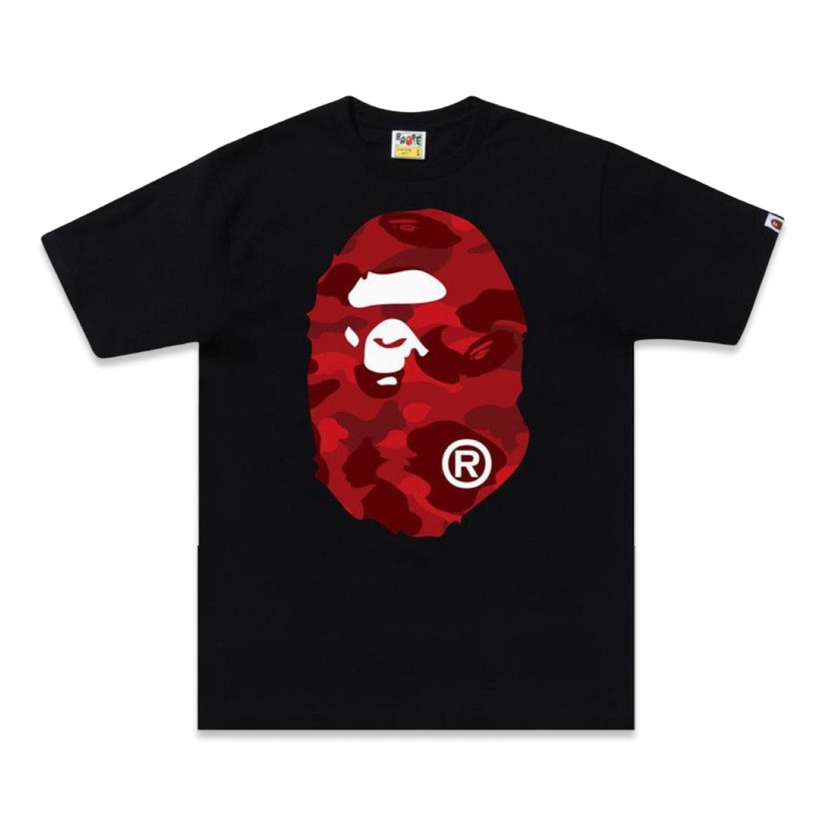 BAPE “Big Ape” Black/Red Tee