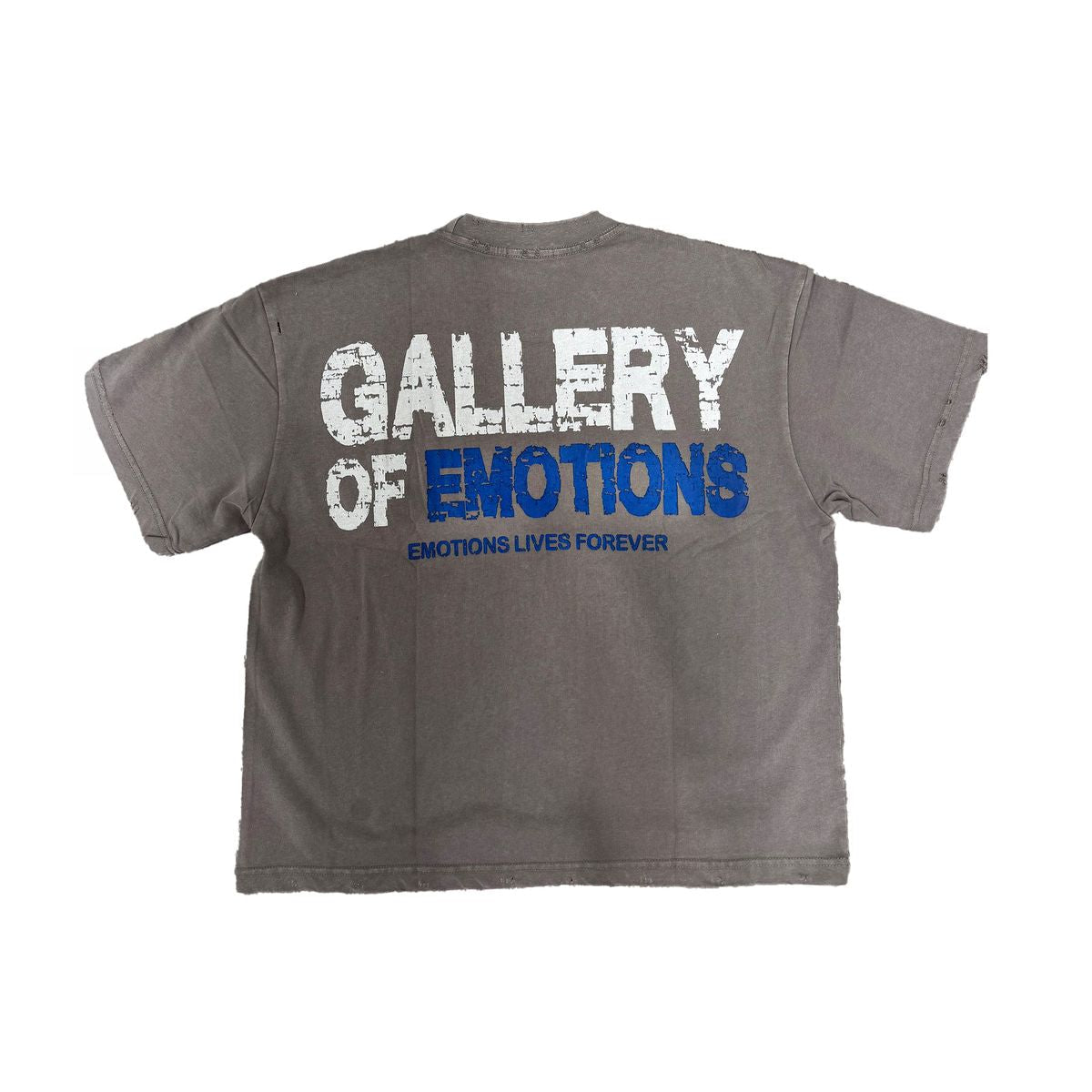 Mixed Emotion “Gallery” Grey Tee