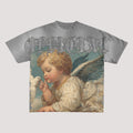 Official Goods “Angel’s Peace” Grey Tee