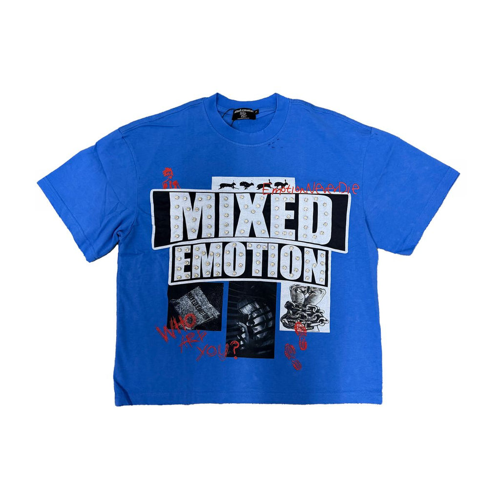 Mixed Emotion “Lost Identity” Blue Tee