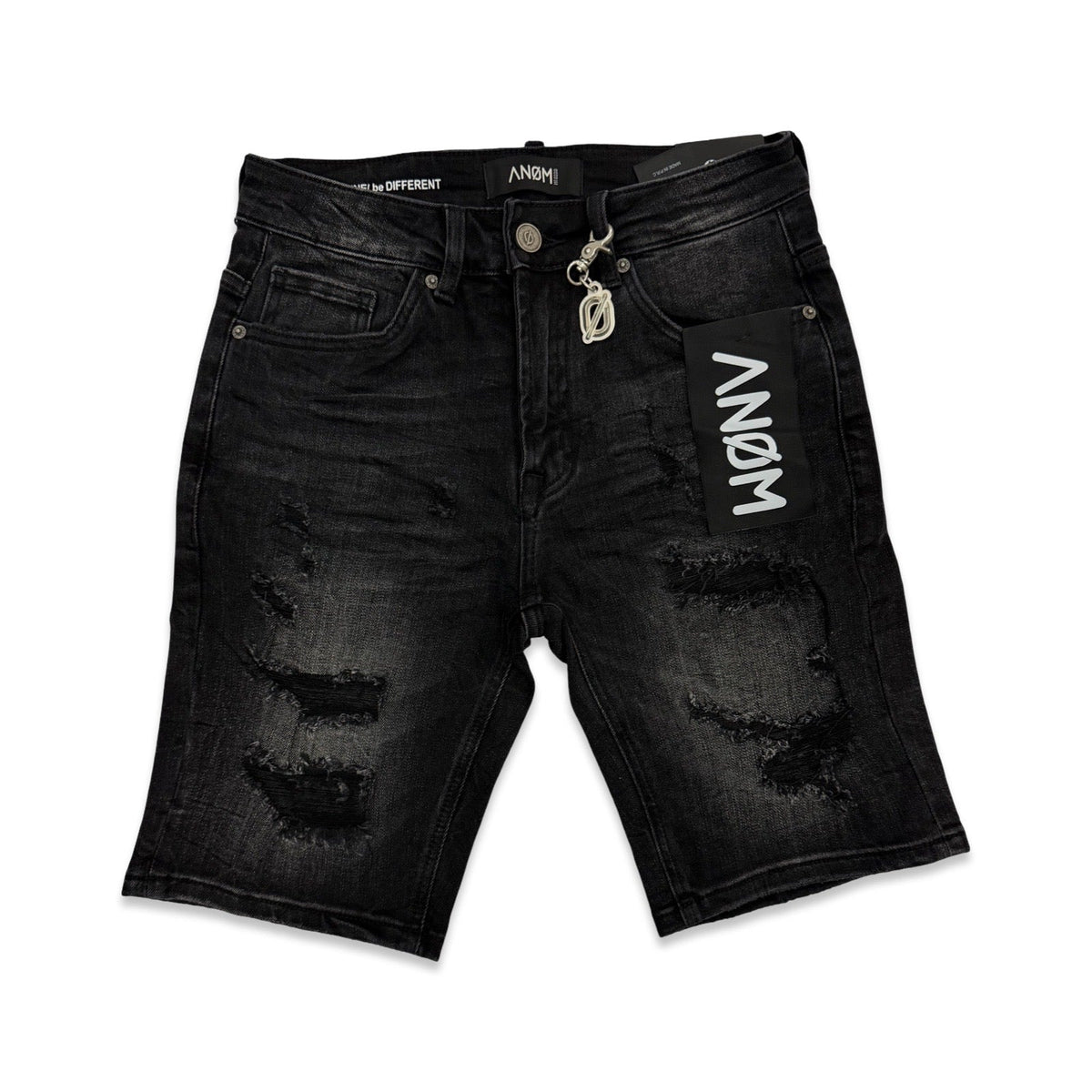 Anom “Apex” Black Wash Shorts