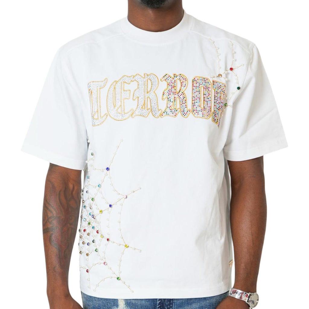 Preme “Spider” Stones White Tee