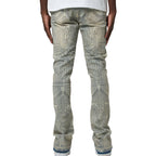 W By Waimea “Arrow Rhinestone” Antique Flare Jeans