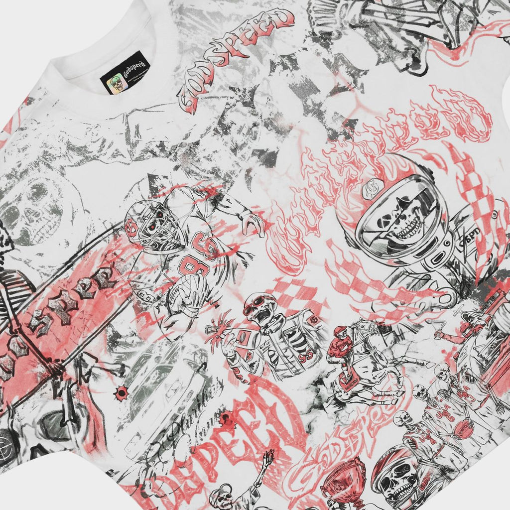 Godspeed “Sketch Archive” White Tee