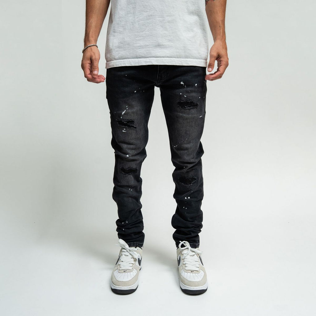Pali “Splash” Fade Wash Jeans (NZ05)