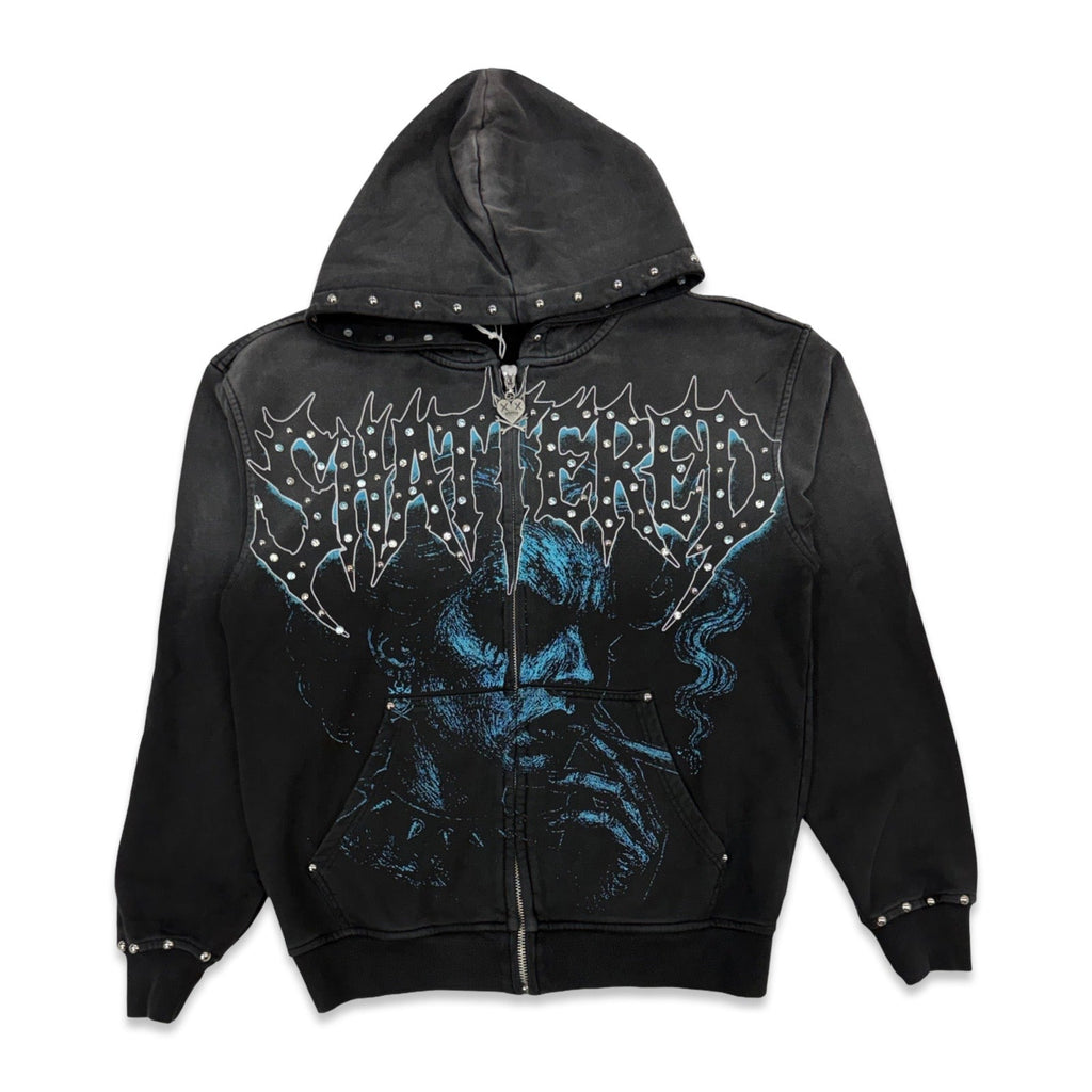 Shattered Hearts “Anxiety” Black Hoodie