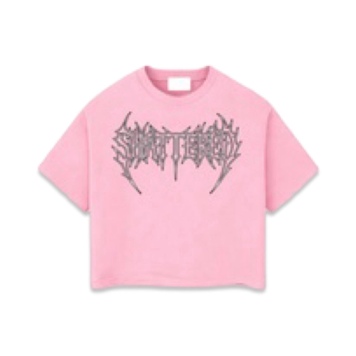 Shattered Hearts “Logo” Pink Tee