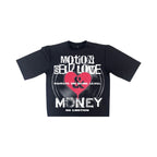 Beast Kids “Motion” Crop Black Tee