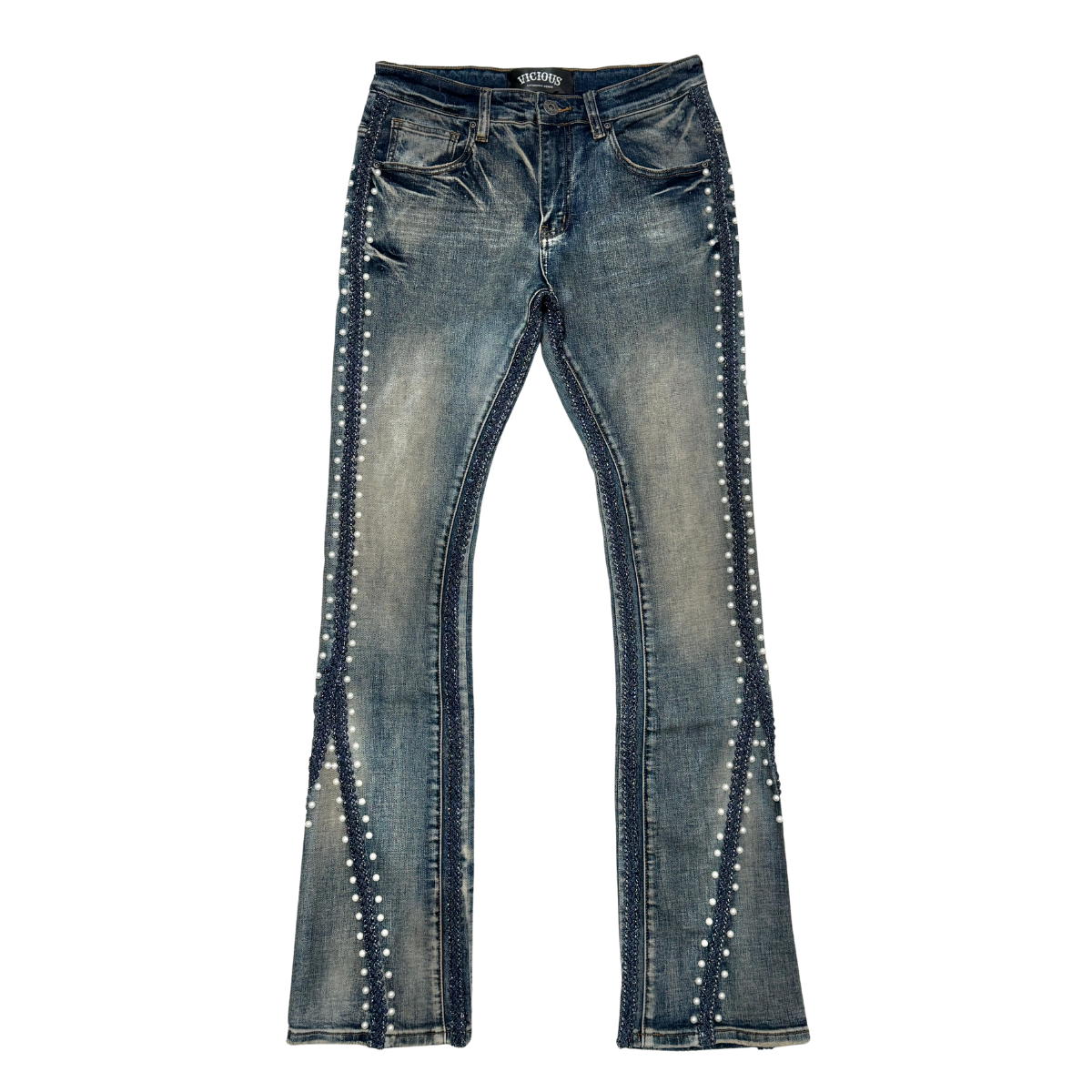 Vicious “Artist” Pearl Flare Jeans