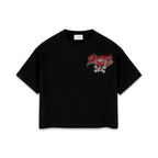 Shattered Hearts “Rolling Hearts” Black Tee