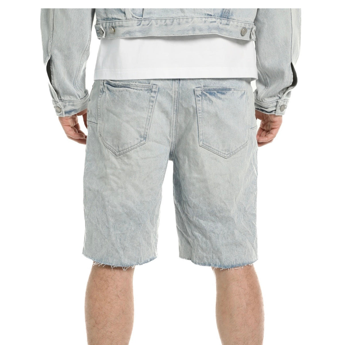 Purple Brand Nova Light Indigo Shorts