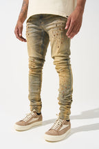 Serenede “Networth” Gold Wash Jeans