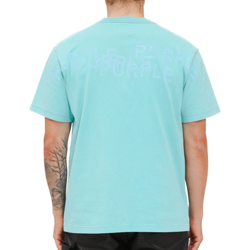 Purple Brand Stamp Teal S/S T-Shirt
