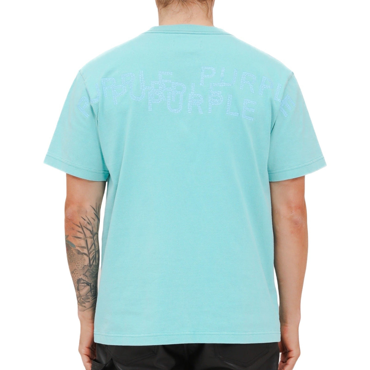 Purple Brand Stamp Teal S/S T-Shirt