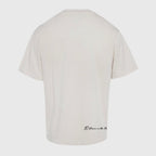 Homme Femme Heat Check T-Shirt in Creme und Gold